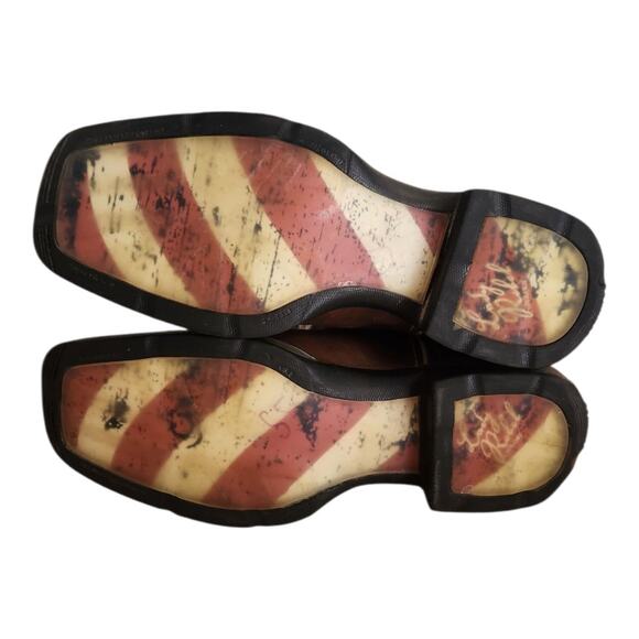 Durango Lady Rebel Patriotic American Flag Stars Stripe Pull-On Western Boot 6.5 - Picture 8 of 9